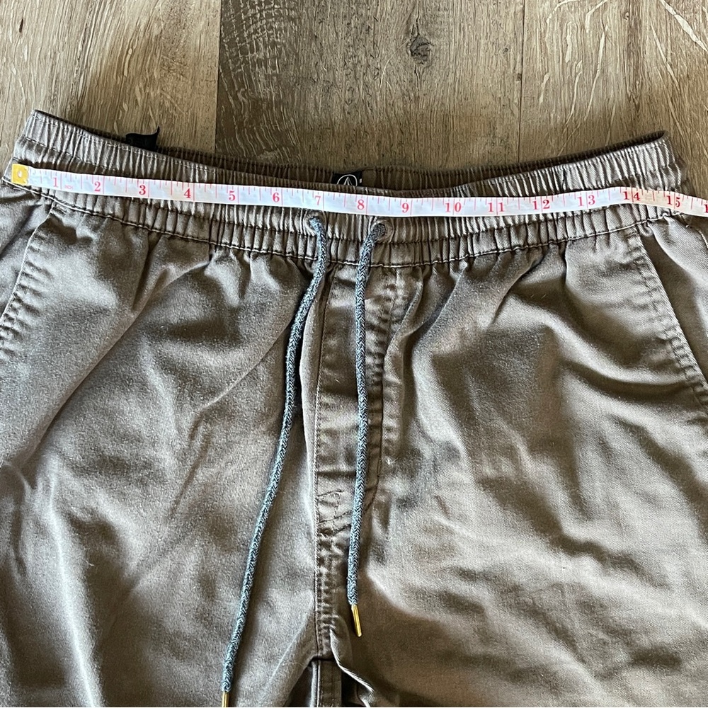 Volcom Khaki Colored Joggers Size Large - Picture 5 of 11